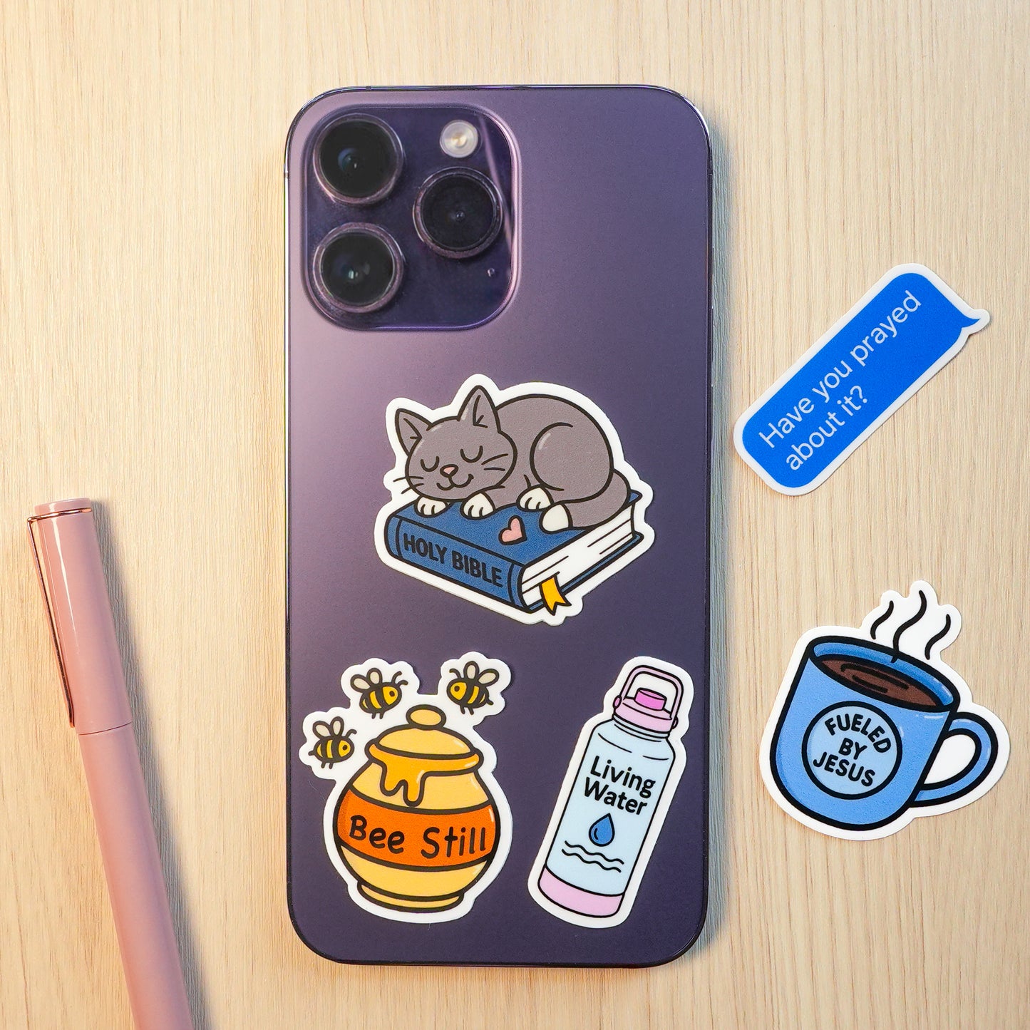 Have you prayed? Christian Cell Phone Sticker